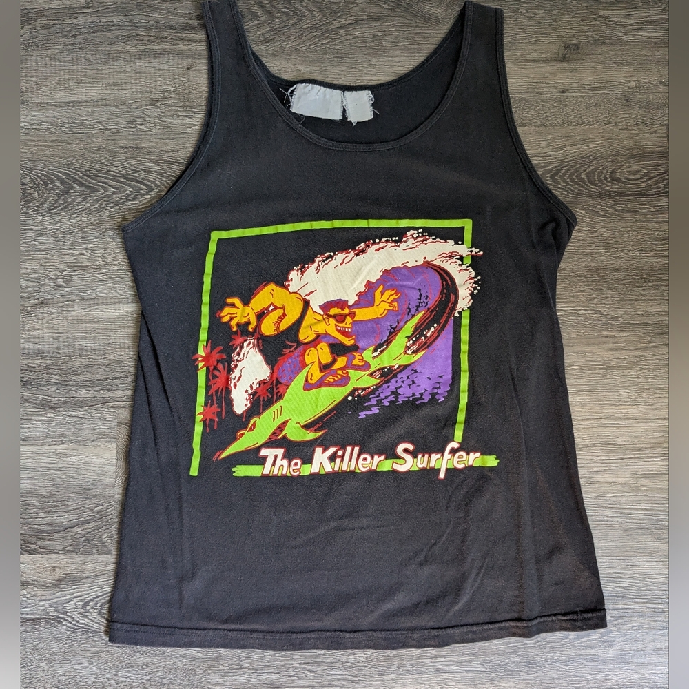 80's Surfer Graphic Tank‎ Top